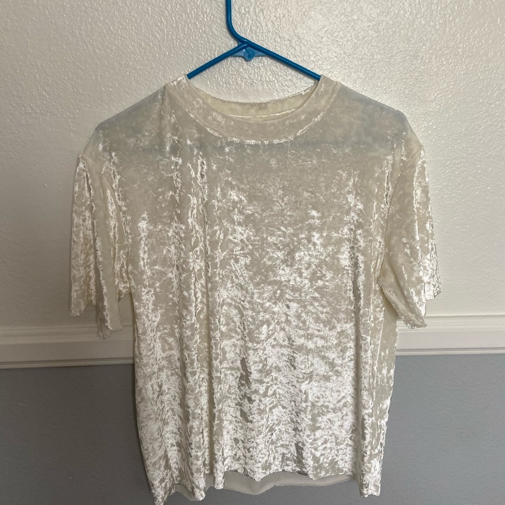 Velvet top